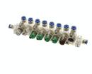 MULTIPLEX 020008670 6 VALVE SOLENOID MANIFOLD ASSY
