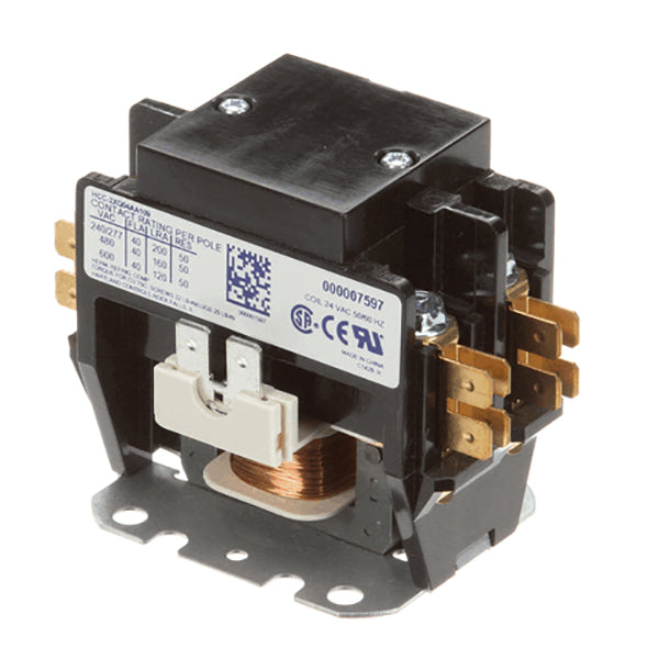 MANITOWOC 7597 CONTACTOR - 2 POLE 24V 5 0/60HZ