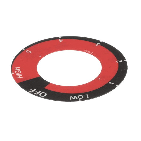 STAR 2MZ15452 LABEL KNOB S/M ELEC. INF.