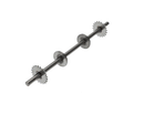 NIECO 25583 IDLER ROD; 12-INCH BELT - WLDMT