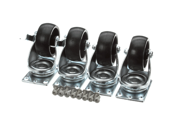 NORLAKE 160620 CASTER KIT PLATE TYPE (SET OF