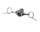 OIL SOLUTIONS GROUP D1CMC001 CAM STYLE SNAP LOCK COUPLER PU