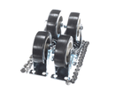 OIL SOLUTIONS GROUP D3CASA00 CASTER SET W/HARDWARE