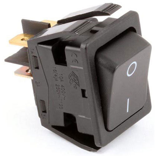 APW 2E-1305612 SWITCH ROCKER DPST NON-LIT 20