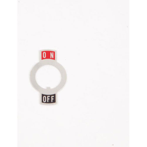 APW 67003 SWITCH PLATE ON-OFF