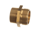 PERFECTION 31942-1-501 NIPPLE;HOSE:2;2-1/2;MALE 810 THD;BRASS