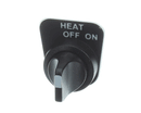 POWERED AIRE HEATSWITCHKNOB HEAT SWITCH KNOB