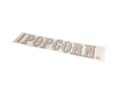 PARAGON POPCORN MACHINE 512110 LABEL