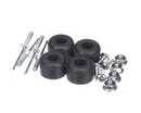 PARAGON 540322 RUBBER FEET (4) W/RIVET