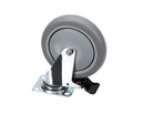 QUEST METAL WORKS 24-CAY680D CASTER 6 INCH PLATE W/SWIVEL