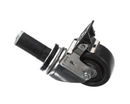 QUALITY INDUSTRIES 5004572 CASTER 3-IN STEM SWIVEL W/BRAKE