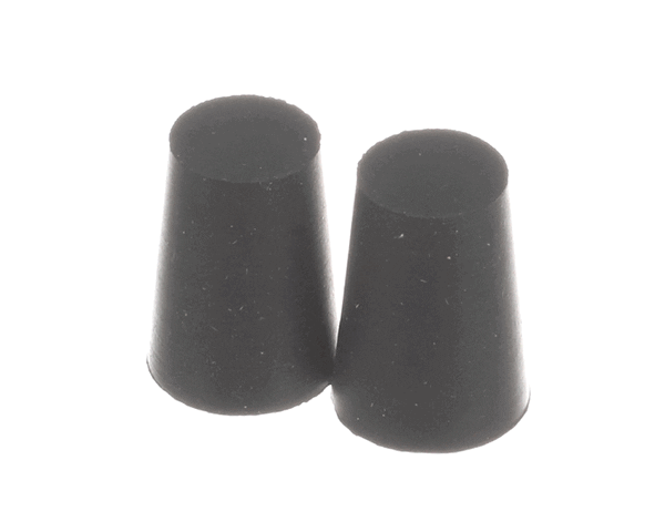 RATIONAL 10.00.369P (OLD 10.00.369) PLUG CONE-SHAPED Ø 11/14 7 X 20MM PACK OF 2 BLACK SCC SERIES