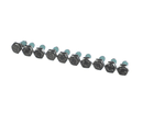 RATIONAL 10.00.698P HEX SCREW M6X12 W. PRECOAT 85