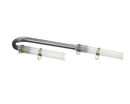 RATIONAL 56.01.979P PIPE ELBOW WITH HOSE CLAMPS