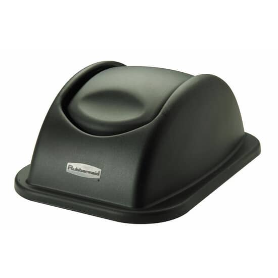 RUBBERMAID FG306700BEIG WASTE BASKET LID SWINGING TOP