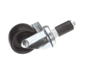 RANDELL HD CST0214 CASTER; 4 O/A; SWVL; BLACK STEM; NO BRAK