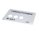 ROBOT COUPE 39803 FRONT PLATE R401 SERIES A