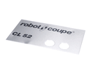 ROBOT COUPE 406516 CL52 FRONT PLATE