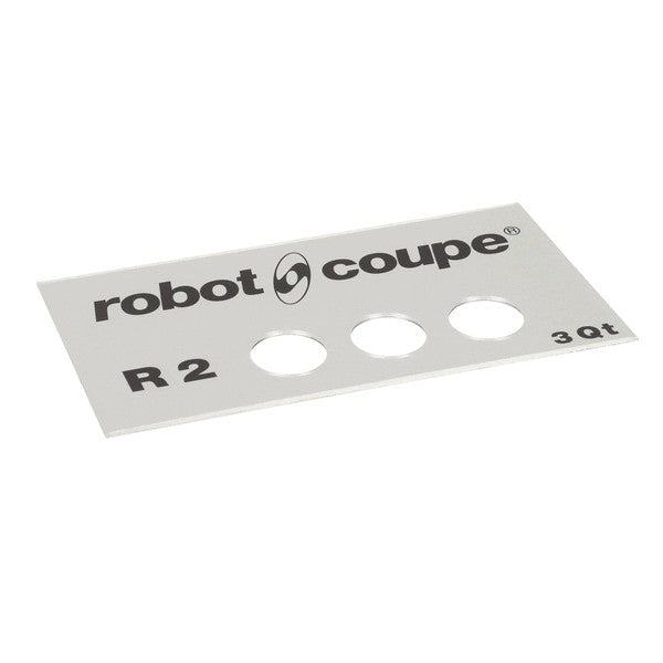 ROBOT COUPE 407669 FRONT PLATE R2N US