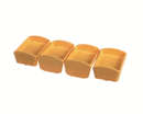 SERVER PRODUCTS 88845 PORTION TRAY .82 FL OZ YEL 4 PACK