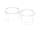 SAN JAMAR X100960 REPL PART 2-IN HUB ADAPTER(2) ESSENCE
