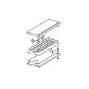 SOUTHBEND 7600086 ASSEMBLY HOTPLATE RIGHT (12X 24)480V