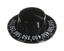 STAR 2R-60159801 KNOB; T-STAT 200-550F; BLK WITH OFF