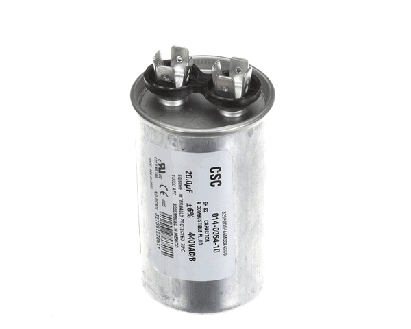 STOELTING 230666 CAPACITOR; RUN 20 MFD 440 VAC