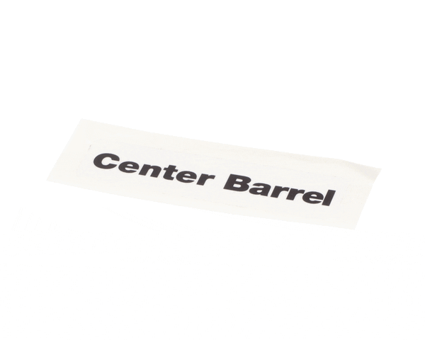 STOELTING C-1000-25J CENTER BARREL TAG