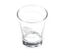 SYNESSO 1.7771 SYNESSO SHOT GLASS WHITE 'S' LOGO 3 OZ SINGLE