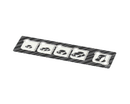 SYNESSO 2.3027 KEYPAD PRINTED OVERLAY