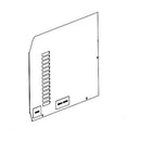 TURBOCHEF HHB-8272 SIDE COVER RIGHT SIDE HH B2