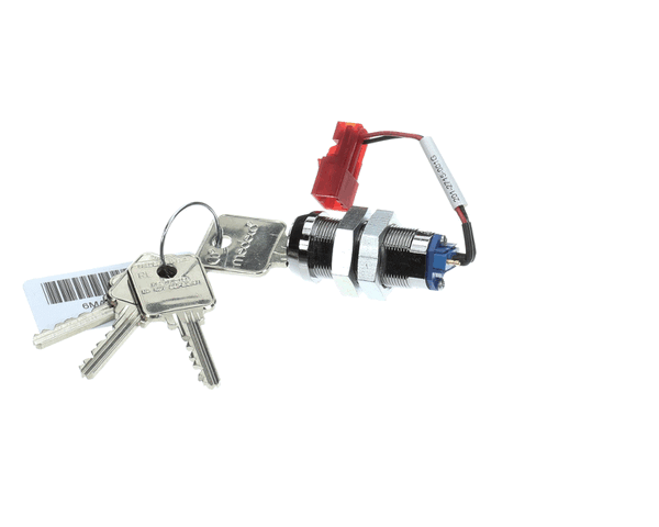 TIDEL 201-2715-001S KEYSWITCH MEDECO WITH PIGTAIL CABLE AND 4 KEYS