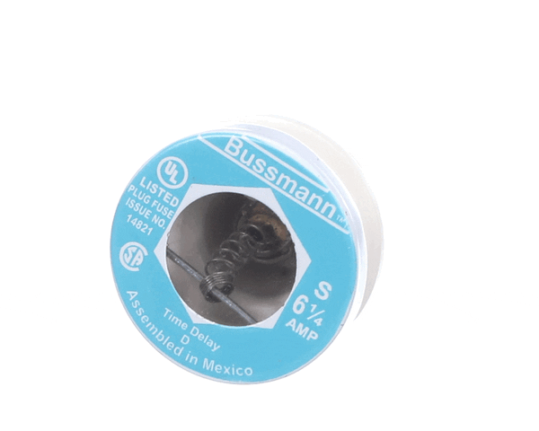 TRANE FUS02283 FUSE; TIME DELAY DUAL ELEMENT 125VAC 6 1/4 AMP