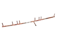 TRANE HDR00713 HEADER; SHORT ORIFICE; 3 ROW; 25 IN