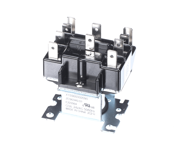 TRANE RLY01388 RELAY; CONTROL DPDT 24CV 120/600 V CONTACTS 50/