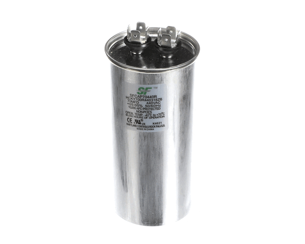 TRANE SFCAP70440R CAPACITOR; 70MFD 370/440V ROUND RUN CAPACITOR