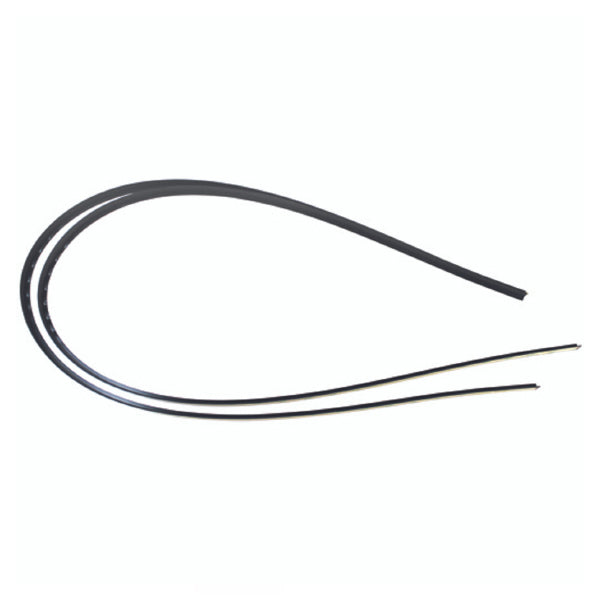 TRUE 872553 WIPER GASKET KIT 51-1/2-IN SET/2 V-ROLLER ATTACHES TO DOOR. 2)810235 WIPER GASKET #1993 4)830808 POP RIVETS AND TAPE BACKING.