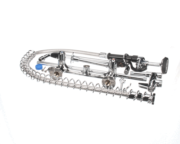 T&S 5PR-8W14 PRE-RINSE WALL MOUNT BASE 8 CENTERS 6 WALL BR