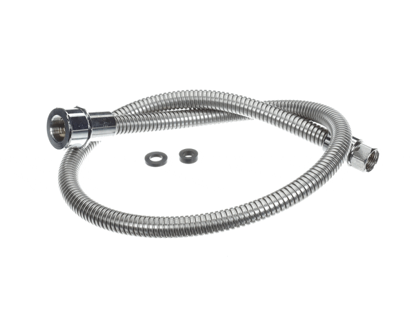 T&S B-0044-H2A-SWV 44 SS FLEXIBLE HOSE W/ PRSV SWIVEL (LESS HANDLE)