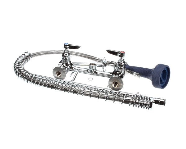 T&S B-0133-B08 EASYINSTALL PRE-RINSE: 8 WALL MOUNT 1/2NPT FEMA