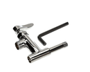 T&S BRASS B-0155-LNM ADD-ON FAUCET; LESS NOZZLE; LEVER HANDLE