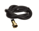 T&S BRASS B-0618-02 48 BLACK RUBBER HOSE W/ GARDEN HOSE INLE