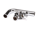 T&S B-0898-OF GRID DRAIN ASSEMBLY OFFSET POLISHED CHROME