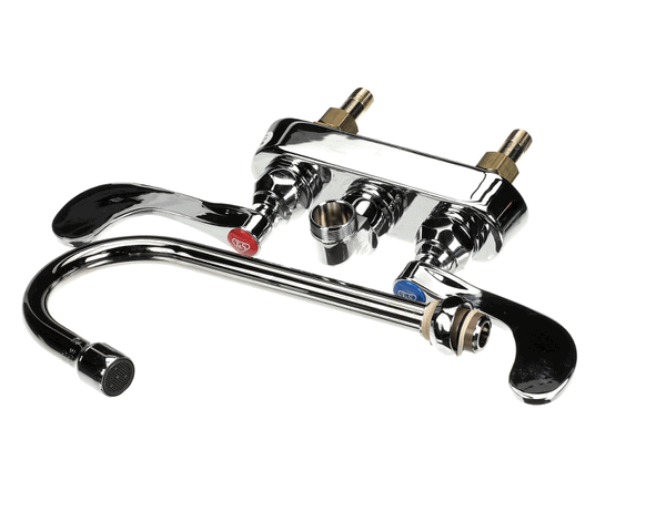 T&S B-1146-02A-WH4 WORKBOARD FAUCET 4 WALL MOUNT 017907-40 SWIVEL