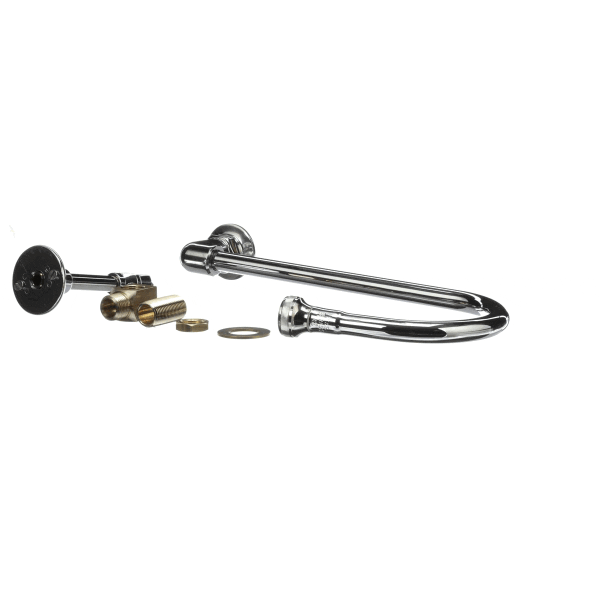 T&S B-2456-W WALL MOUNT ELBOW 123X RIGID GOOSENECK 1.5GPM ROS