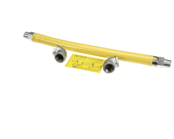 T&S HG-2E-24 GAS HOSE FREE SPIN FITTINGS 1 NPT 24 LONG