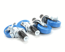 TOWN FOOD 250510 SM/SR CASTER SET 4? DIA. 2 W/BRAKE