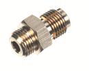 UNIC MI-36 BRASS NIPPLE - 1/8 BSPM X 1/8 BSPM