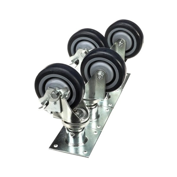 VULCAN 00-421893-000G1 PLATE MOUNT CASTER (WITH BRAKE)